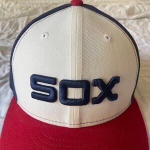 Chicago White Sox Retro On Field Fitted Cap - Size 7 3/8